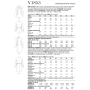 Naaipatroon Vogue 1853 Mantel Gr. 50-56, Dui/En/Fr
