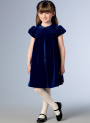Naaipatroon Vogue 1857 kinderjurk, maat 92-116, Dui/En/Fr