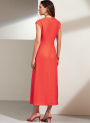 Naaipatroon Vogue 1859 designer jurk, maat 34-42, Dui/En