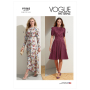 Naaipatroon Vogue 1862 jurk, maat 34-42, Dui/En/Fr