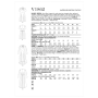 Naaipatroon Vogue 1862 jurk, maat 34-42, Dui/En/Fr