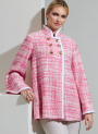Patron Vogue 1866 veste de styliste femme, taille 32-40, en français