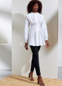 Naaipatroon Vogue 1874 Gr. 42-50 Blouse, Dui/En/Fr