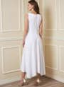Naaipatroon Vogue 1878 designer jurk, maat 40-48 Dui/En/Fr