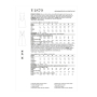 Naaipatroon Vogue 1879 designer jurk, maat 40-48 Dui/En/Fr