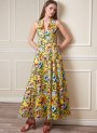 Naaipatroon Vogue 1882  jurk, maat 34-42 Dui/En/Fr