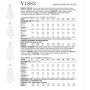 Naaipatroon Vogue 1883  jurk, maat 40-48 Dui/En/Fr