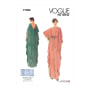 Patron Vogue 1886 caftan robe, taille 32-50 en français