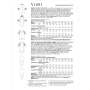 Naaipatroon Vogue 1891 combination, maat 32-50 Dui/En/Fr