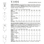 Patron Vogue 1894 maillot de bain, taille 34-42 en français