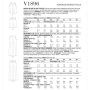 Naaipatroon Vogue 1896 heren broek, maat 44-50 Dui/En/Fr