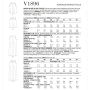 Naaipatroon Vogue 1896 heren broek, maat 50-56 Dui/En/Fr