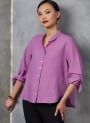 Naaipatroon Vogue 1899 designer blouse, maat 32-40 Dui/En/Fr