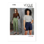 Naaipatroon Vogue 1900 broek, maat 34-42 Dui/En/Fr