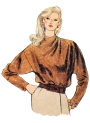 Naaipatroon Vogue 1902 Vintage Shirt, maat 32-40 Dui/En/Fr