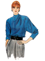 Naaipatroon Vogue 1902 Vintage Shirt, maat 32-40 Dui/En/Fr