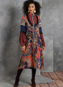 Naaipatroon Vogue 1904 designer jurk, All Size
