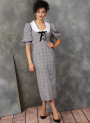 Naaipatroon Vogue 1905  jurk, maat 34-42 Dui/En/Fr