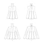 Naaipatroon Vogue 1909 blouse, maat 34-50 Dui/En/Fr