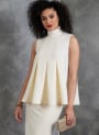 Naaipatroon Vogue 1909 blouse, maat 34-50 Dui/En/Fr