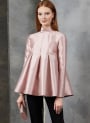 Naaipatroon Vogue 1909 blouse, maat 34-50 Dui/En/Fr