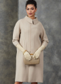 Naaipatroon Vogue 1911 designer mantel, maat 34-42 Dui/En/Fr