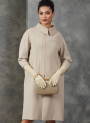 Naaipatroon Vogue 1911 designer mantel, maat 42-50 Dui/En/Fr