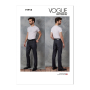Naaipatroon Vogue 1915 heren jeans, maat 50-56 Dui/En/Fr