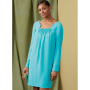Naaipatroon Vogue 1920 designer jurk, maat 42-50 Dui/En/Fr