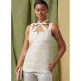 Naaipatroon Vogue 1922 blouse, maat 32-40 Dui/En/Fr