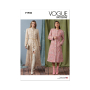 Patron Vogue 1926 manteau femme, taille 44-52, en français