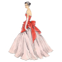 Naaipatroon Vogue 1931 Vintage jurk, maat 34-42 Dui/En/Fr