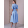 Naaipatroon Vogue 1934  jurk, maat 34-42 Dui/En/Fr