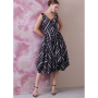 Naaipatroon Vogue 1935 jurk, maat 34-42 Dui/En/Fr