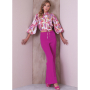 Naaipatroon Vogue 1939 blouse, maat 44-52 Dui/En/Fr