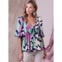 Naaipatroon Vogue 1940 blouse, maat 32-40 Dui/En/Fr