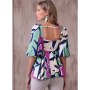Naaipatroon Vogue 1940 blouse, maat 32-40 Dui/En/Fr