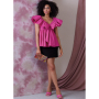 Naaipatroon Vogue 1940 blouse, maat 32-40 Dui/En/Fr