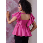 Naaipatroon Vogue 1940 blouse, maat 32-40 Dui/En/Fr