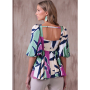 Naaipatroon Vogue 1940 blouse, maat 42-50 Dui/En/Fr
