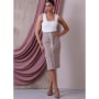 Patron Vogue 1942 jupe femme, taille 32-40 en français