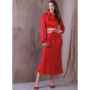 Naaipatroon Vogue 1944 combinatie, maat 30-38 Dui/En/Fr
