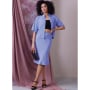 Naaipatroon Vogue 1944 combinatie, maat 30-38 Dui/En/Fr
