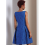 Naaipatroon Vogue 1949 designer jurk, maat 34-42 Dui/En/Fr