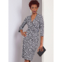 Naaipatroon Vogue 1952  jurk, maat 32-40 Dui/En/Fr