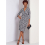 Naaipatroon Vogue 1952  jurk, maat 42-50 Dui/En/Fr