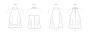 Naaipatroon Vogue 1955 Top, maat  34-42, Dui/En/Fr