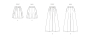 Naaipatroon Vogue 1958 broek, maat 42-50 Dui/En/Fr