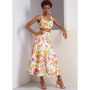 Naaipatroon Vogue 1961 combinatie, maat 40-48 Dui/En/Fr