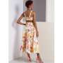 Naaipatroon Vogue 1961 combinatie, maat 40-48 Dui/En/Fr